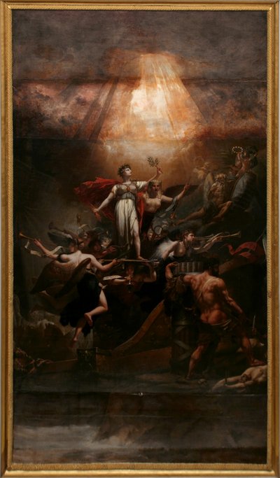 Allegory of the Eighteenth Brumaire or France Saved by Antoine François Callet